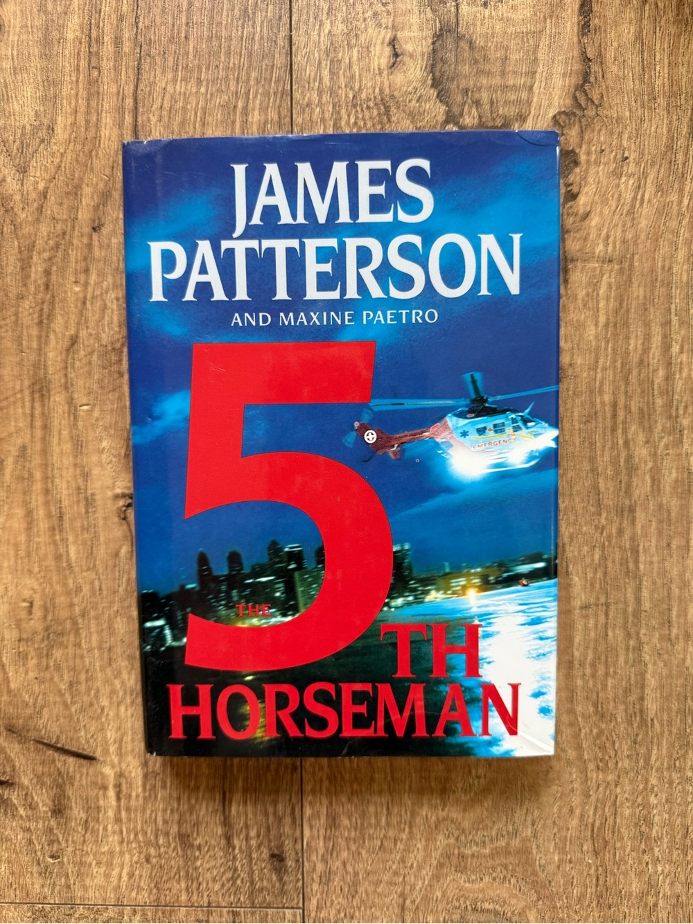 James Patterson "5th Horseman" Hardback Book